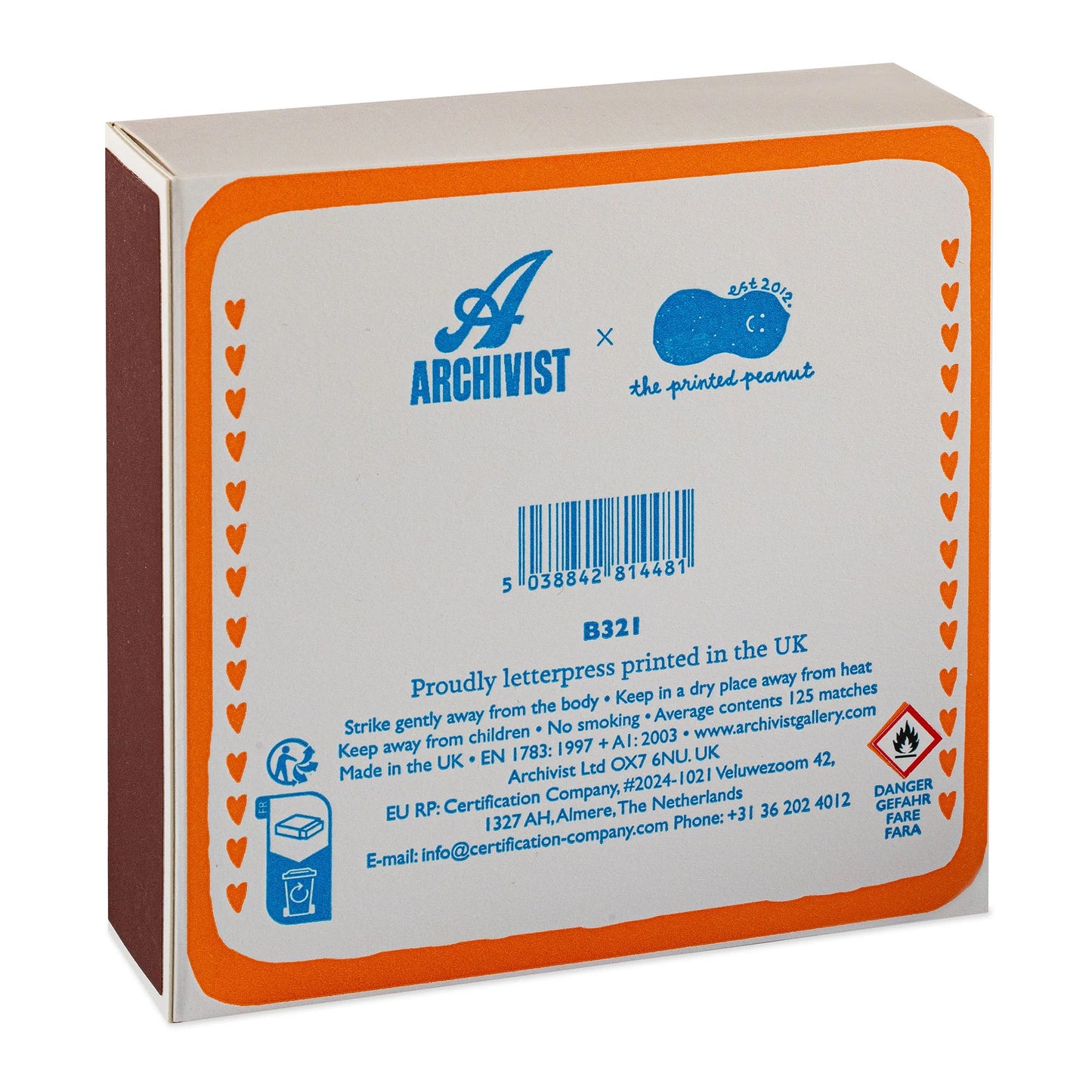 Cat Lover Sardines - Boîte d'allumettes - Archivist Gallery