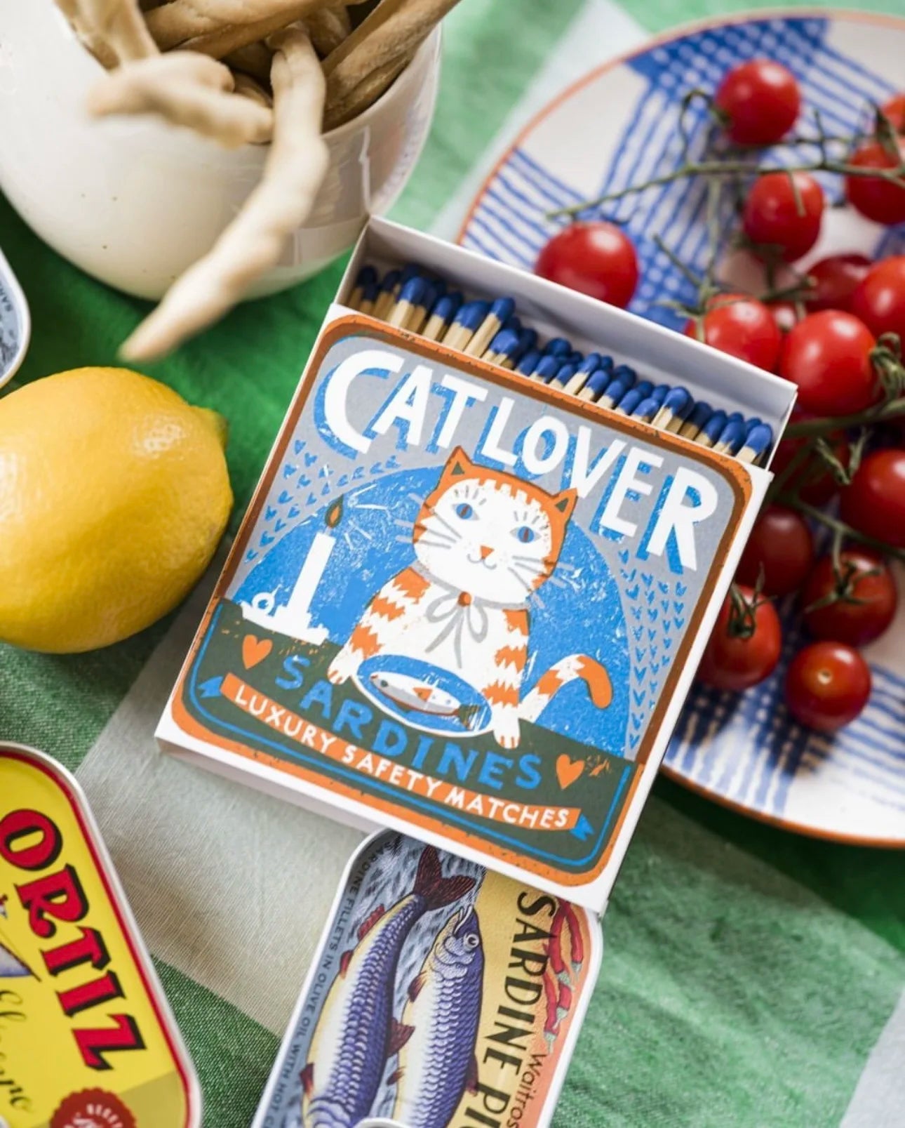 Cat Lover Sardines - Boîte d'allumettes - Archivist Gallery
