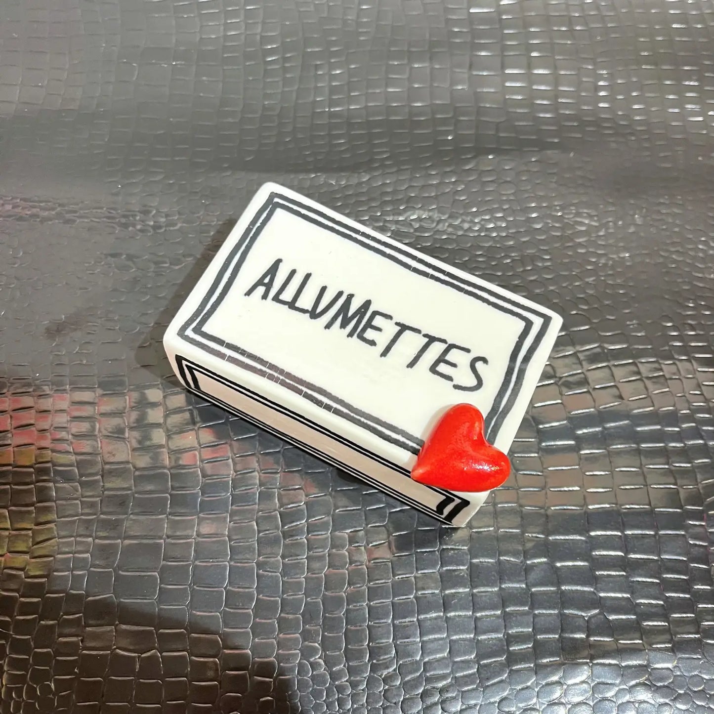 Matches - Boite d'allumettes en céramique | Memento Mori
