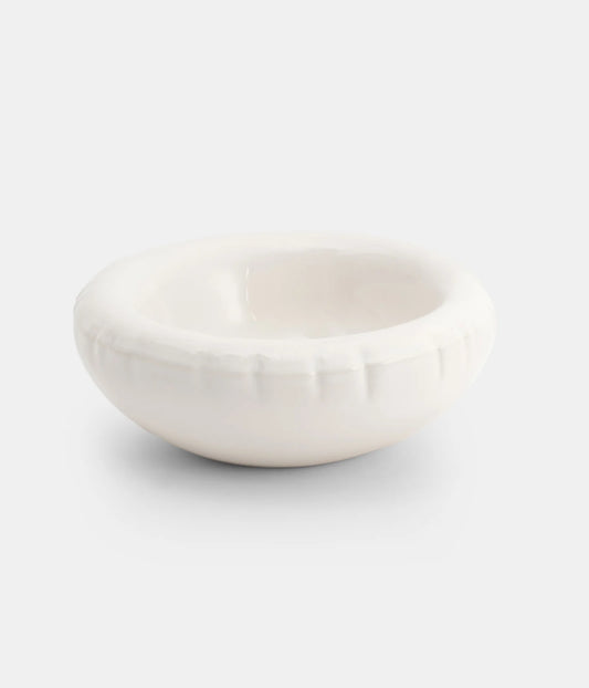 Bol Lisa Bone en céramique blanche Home Studyo