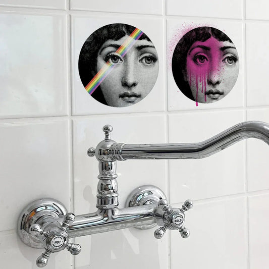 Stickers Boubouki "Colour Pop" dans une cuisine