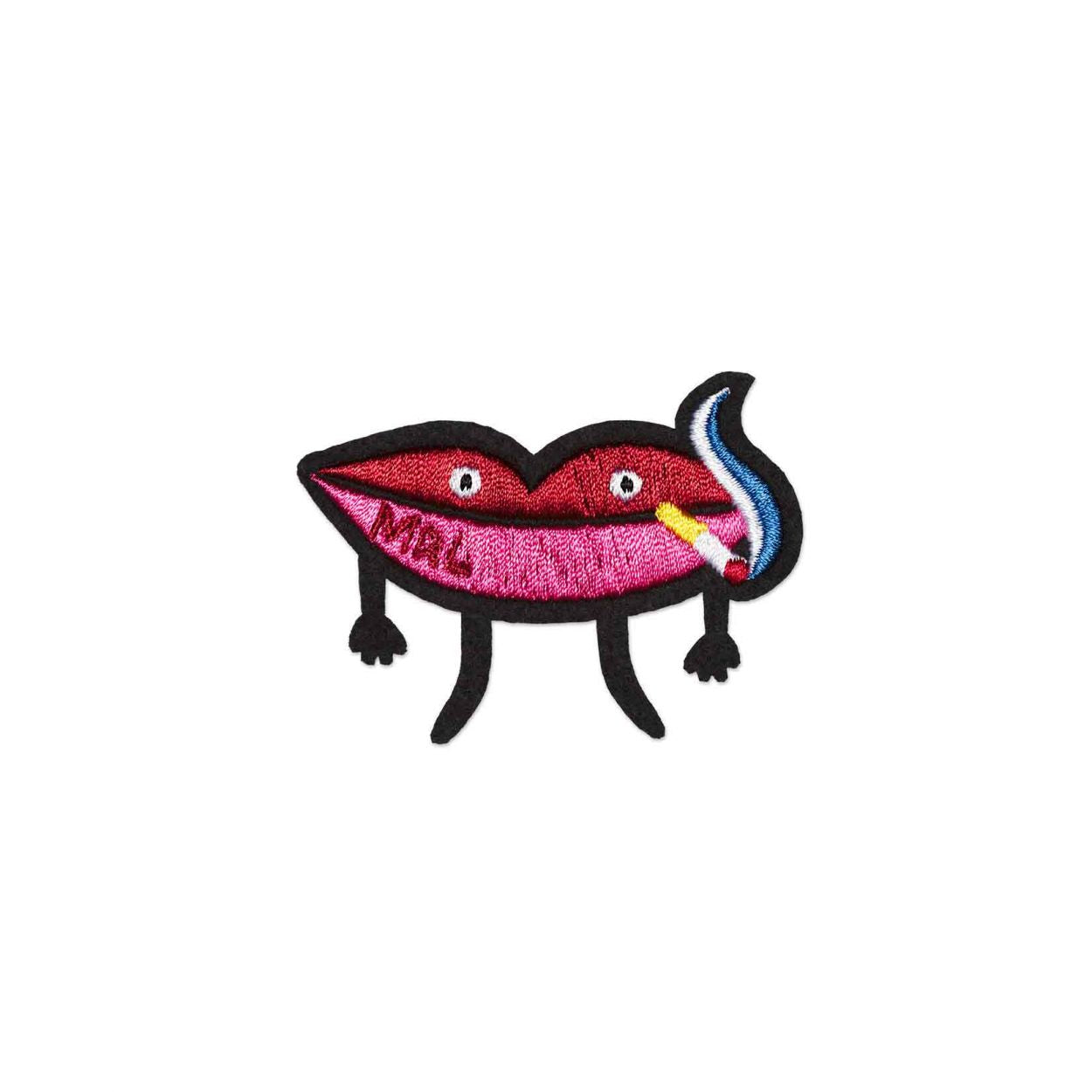 Bouche en Coeur - Ecusson Brodés Main - Macon&Lesquoy