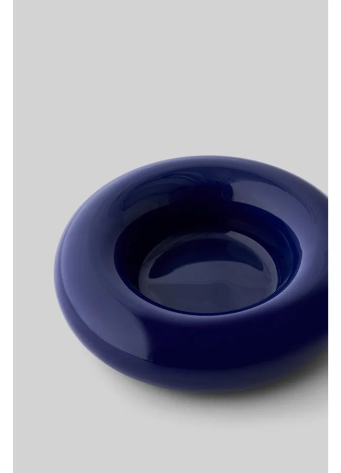 Bougeoir BOB bleu foncé vu du dessus