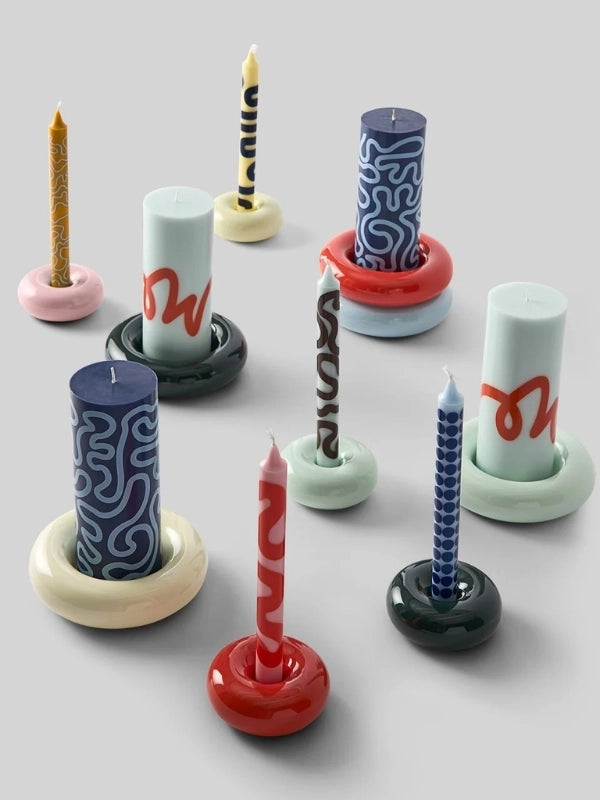 Ensemble de bougies et bougeoirs Studio About 