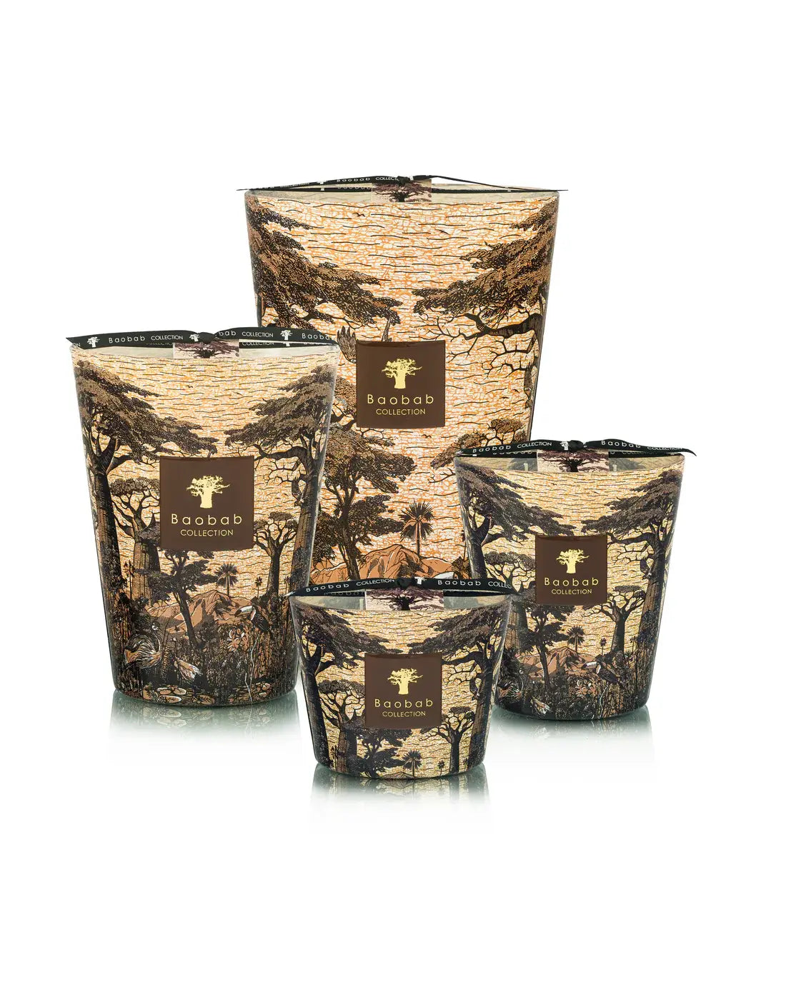 Bougies parfumées Baobab Mankono Sacred Trees en différents formats
