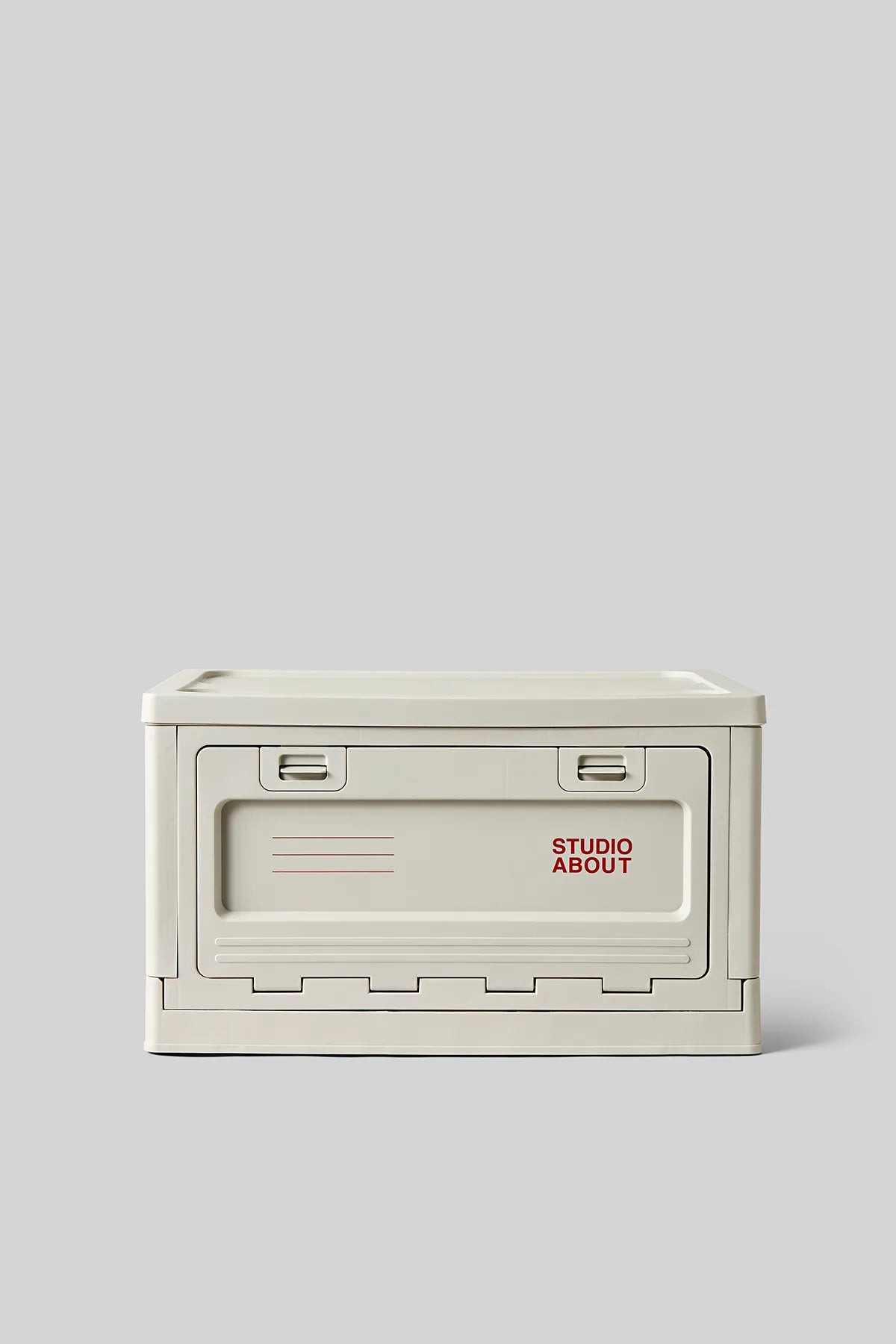 BOX Large Gris clair Studio About vue de face
