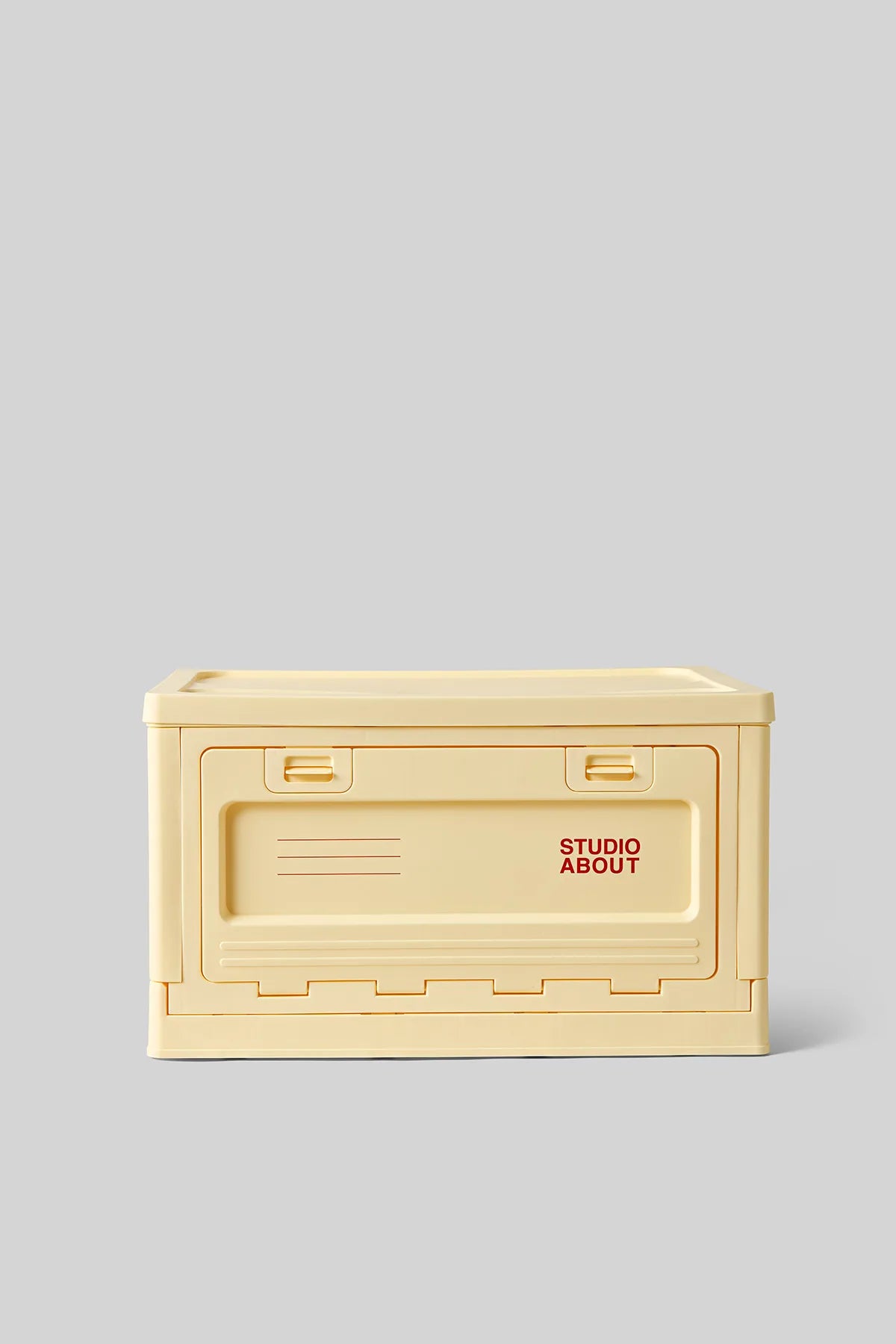 BOX Large Jaune clair Studio About vue de face