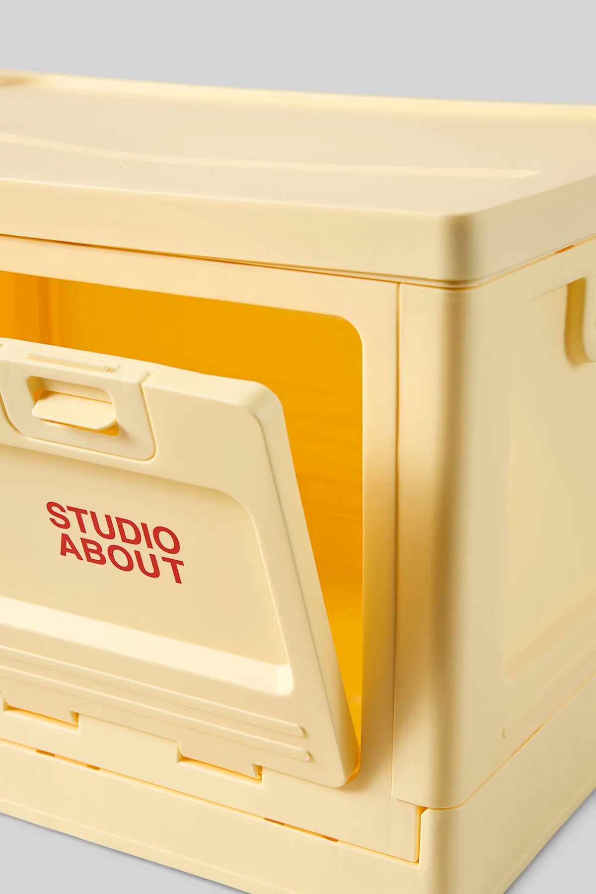 BOX Large Jaune clair Studio About avec ouverture frontale