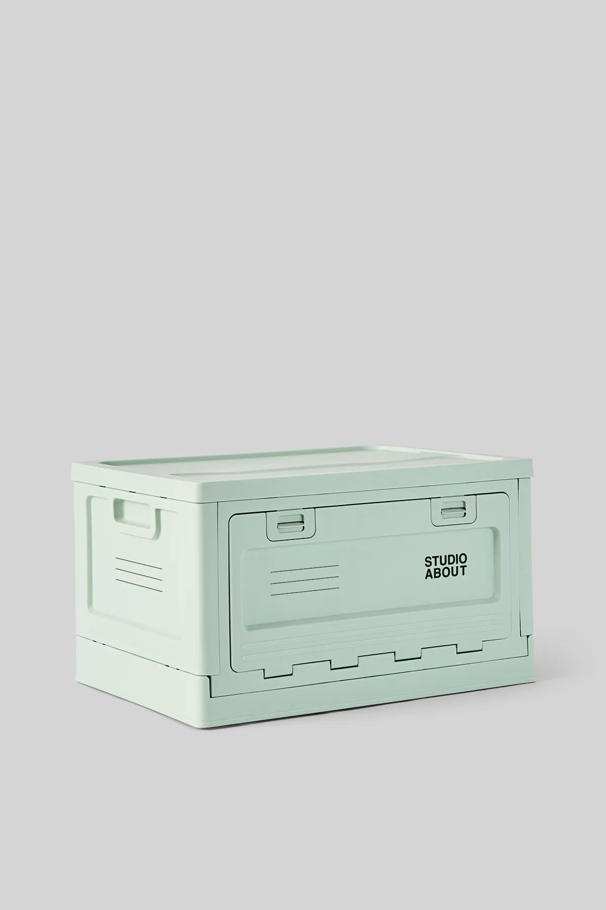 BOX Vert Menthe Large Studio About  boîte de rangement 3 ouvertures