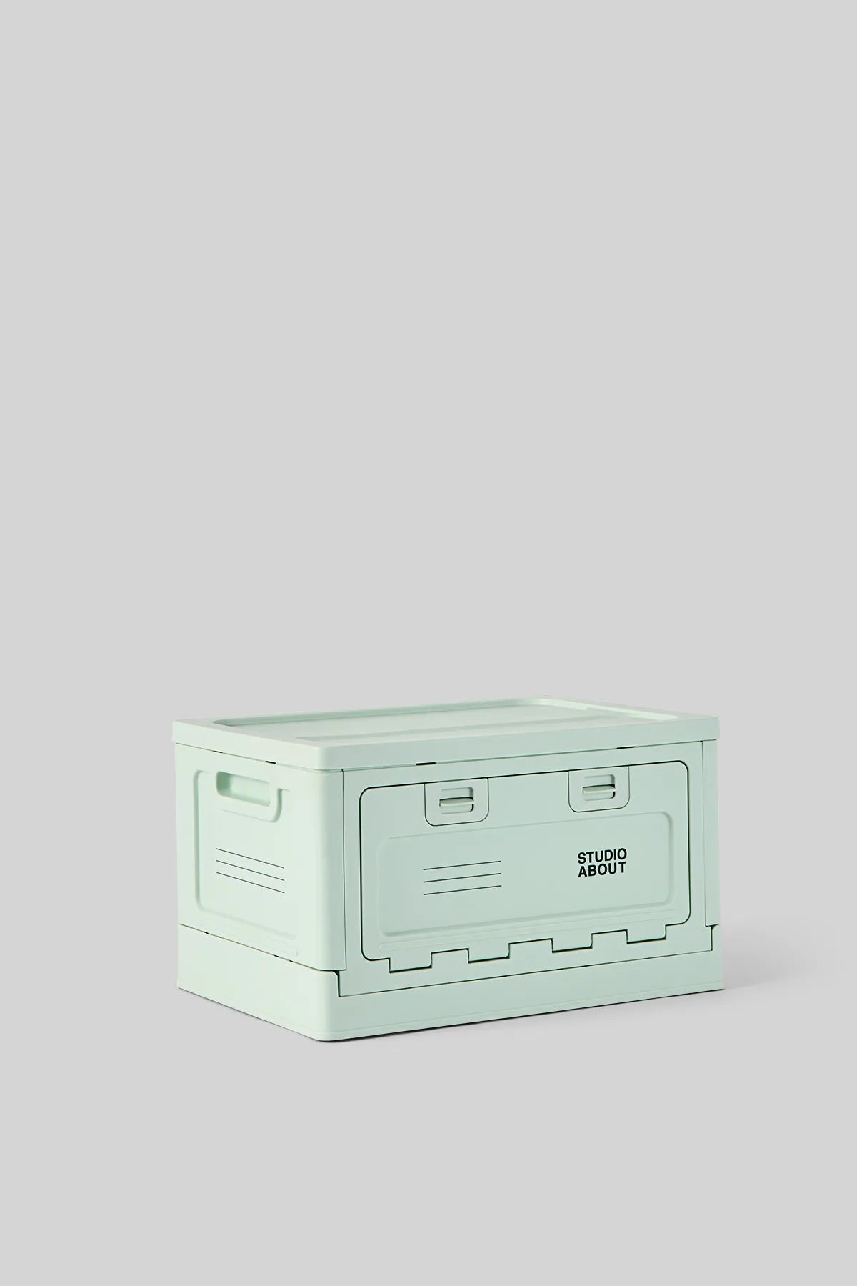 BOX Vert Menthe Medium Studio Aboutboîte de rangement empilable