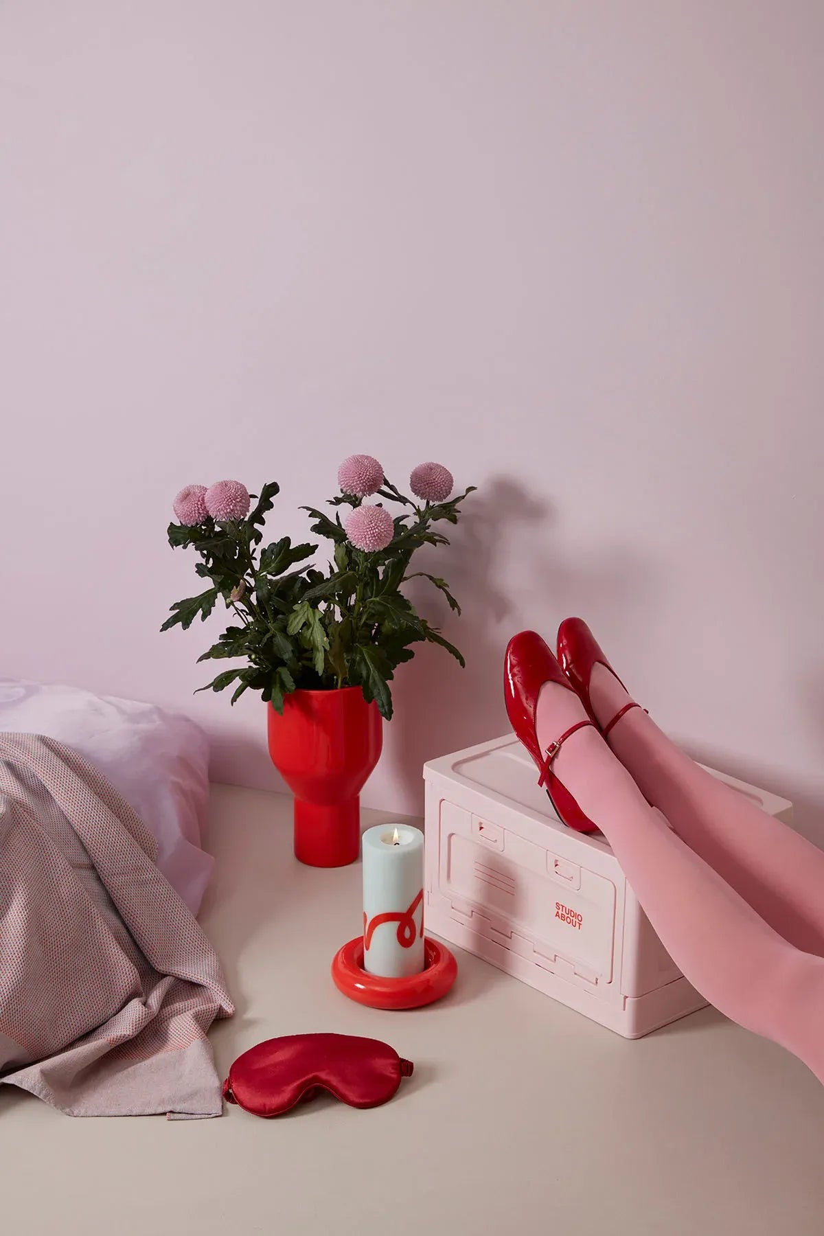 BOX Rose Studio About comme meuble de rangement dans une chambre