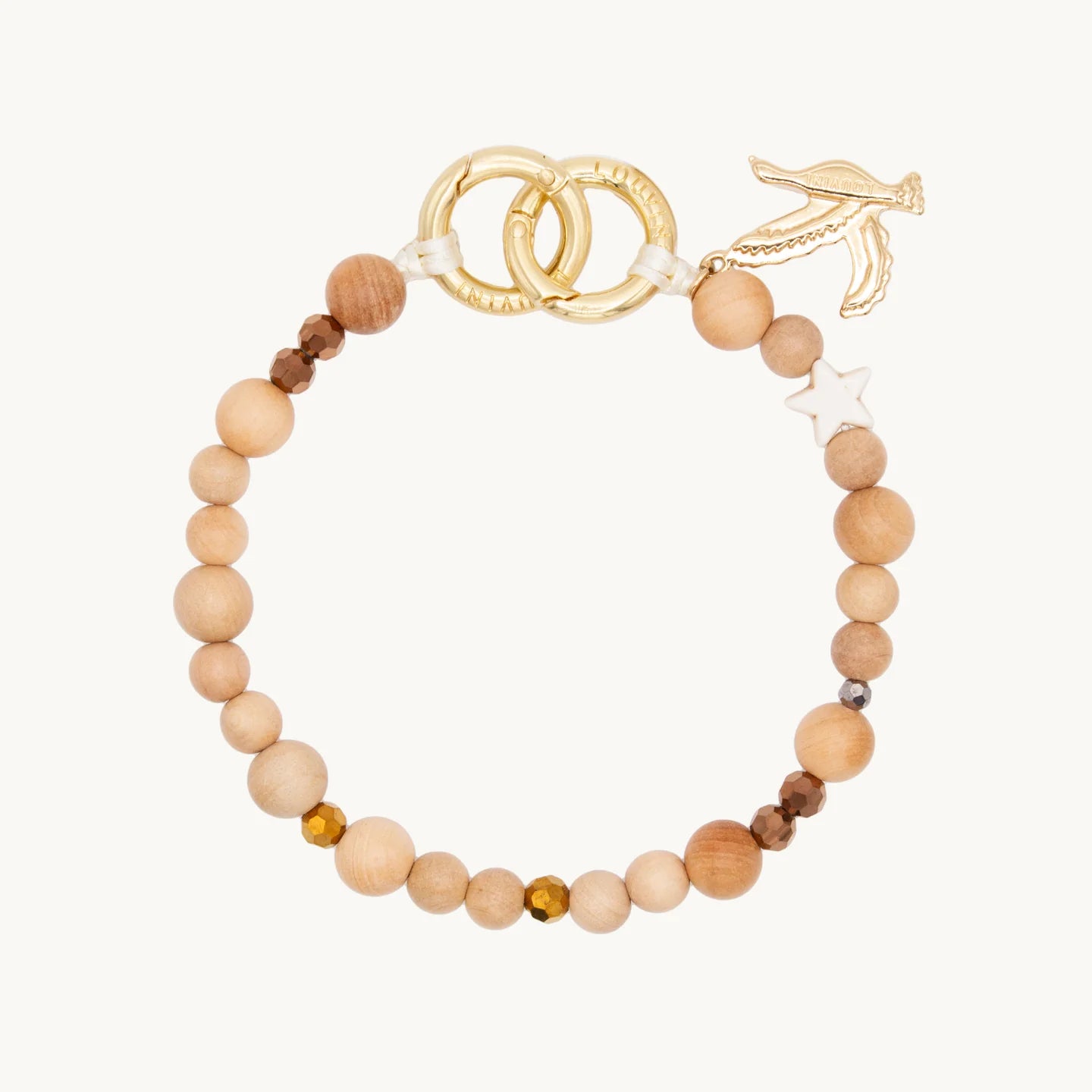 Arielle Étoile Noir - Bracelet pour Coque - Louvini