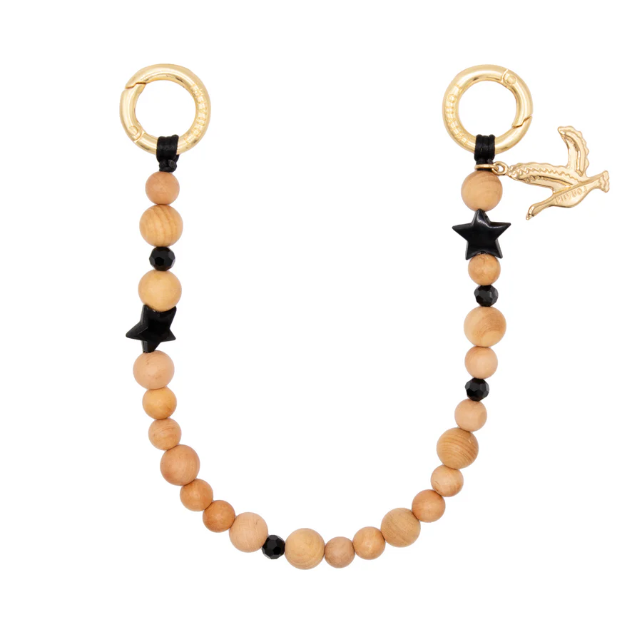 Arielle Étoile Noir - Bracelet pour Coque - Louvini