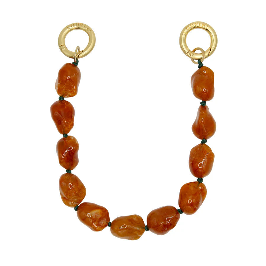 Petit Romy Tobacco - Bracelet en Pierre pour Coque