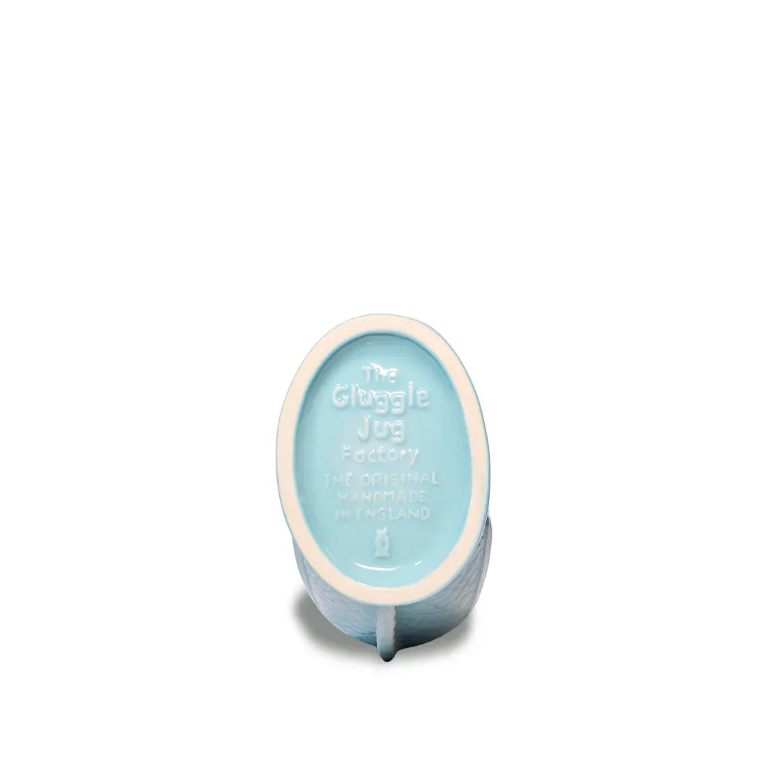 Dessous de la carafe poisson Glouglou Eau de Nil avec signature The Gluggle Jug Factory Original
