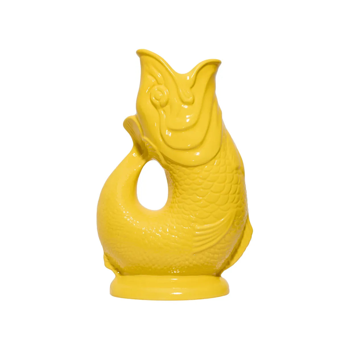 Vase carafe poisson Glouglou Jaune Sunsun XL - Glukigluck