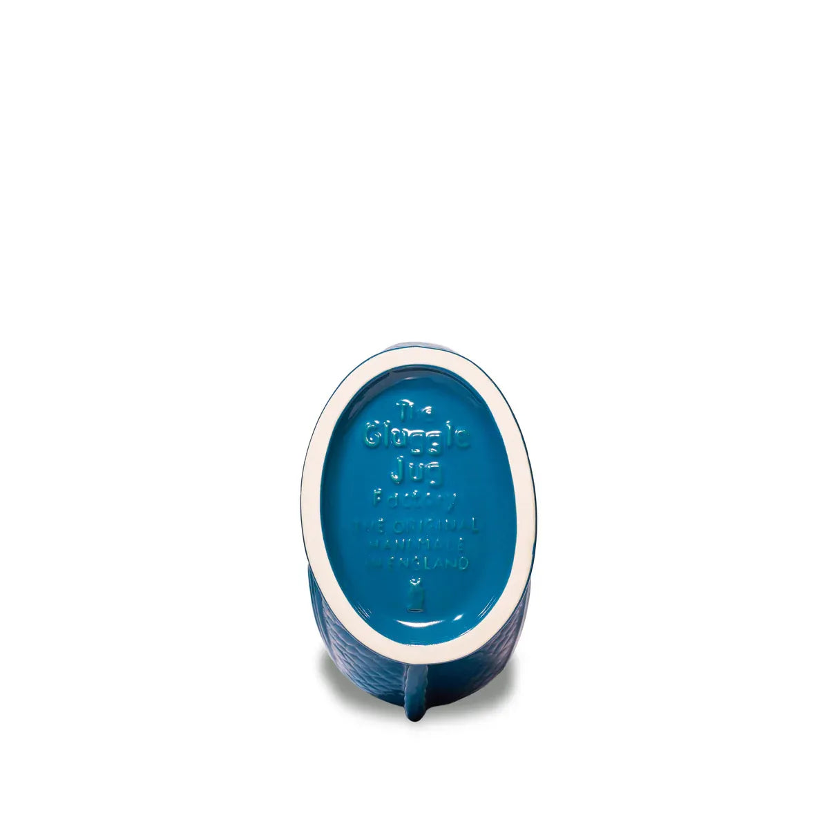 Signature The Original Gluggle Jug England sous la carafe Glouglou  bleu pétrole authentique