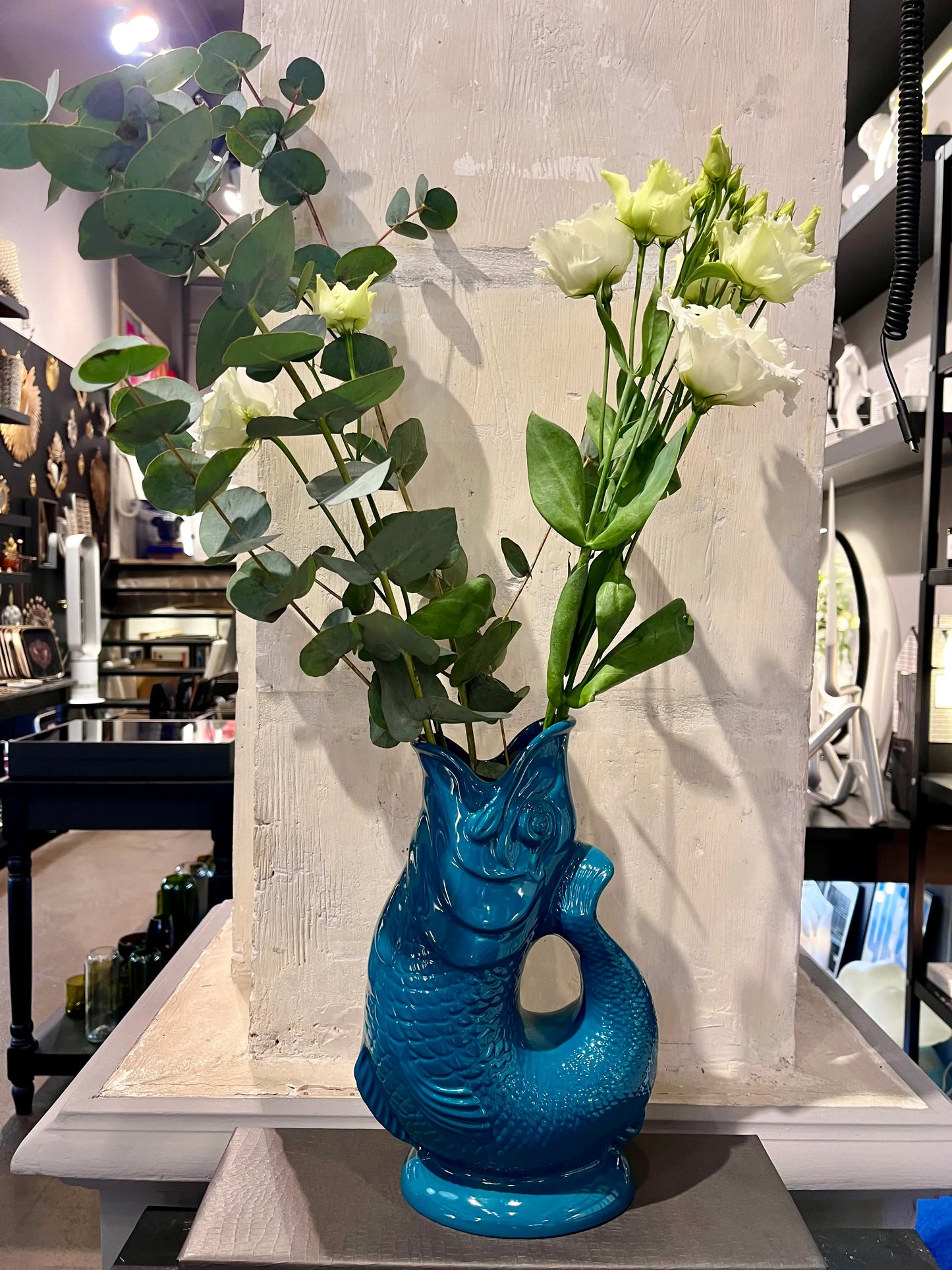 carafe GlouGlou servant de vase pour les fleurs