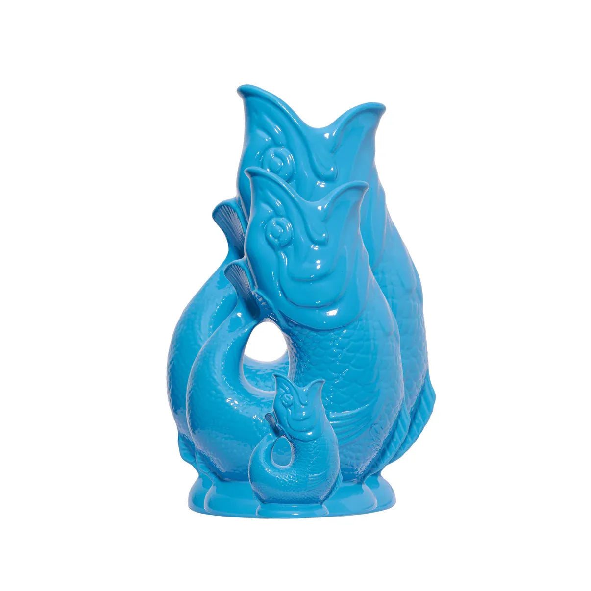 Carafes Glouglou Gluckigluck turquoise en différentes tailles