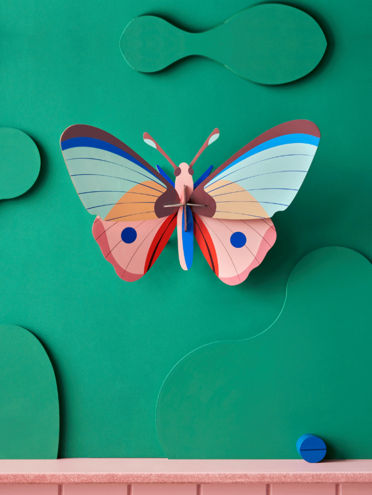 Papillon Coeur de Bétail - Décoration Murale