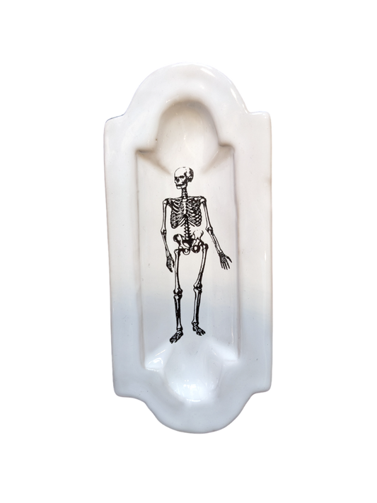 Skeletton - Cendrier/ Vide-Poches en céramique imprimé squelette - Kühn Keramik