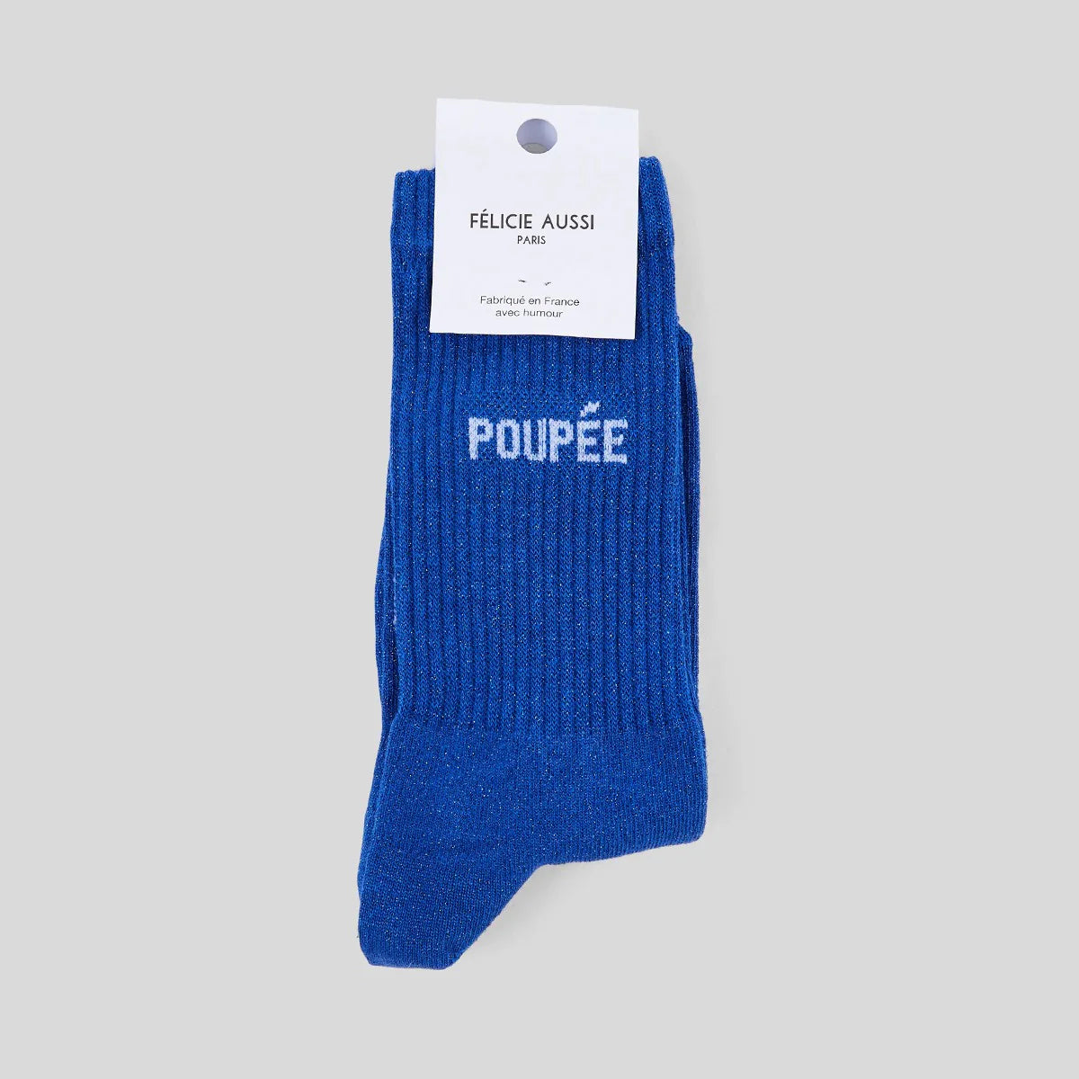Chaussettes pailletées Poupée Félicie Aussi