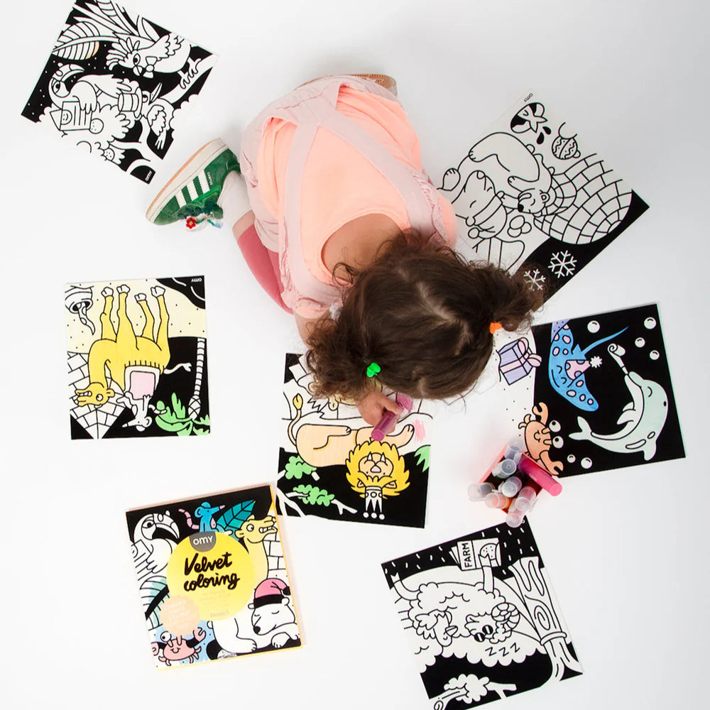 Livre à colorier Lily - OMY