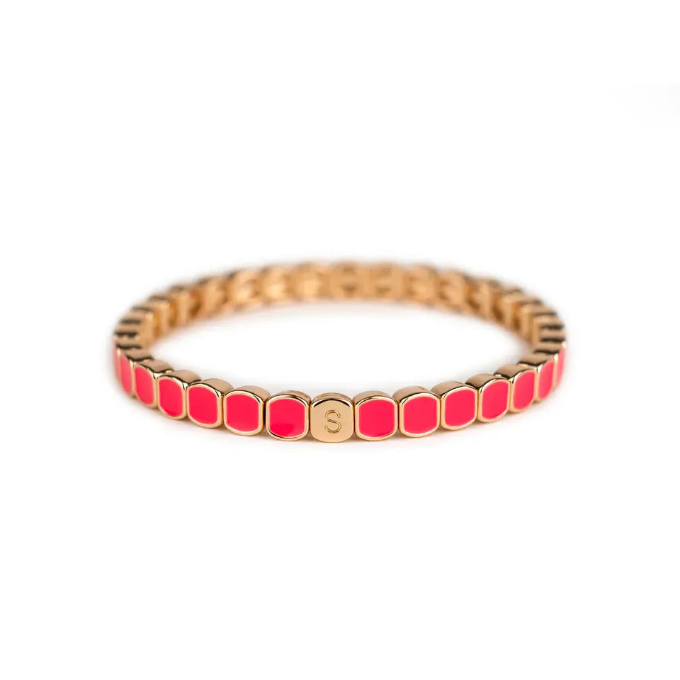 Bracelet Simone à Bordeaux Colormind Mini Rose Éclat