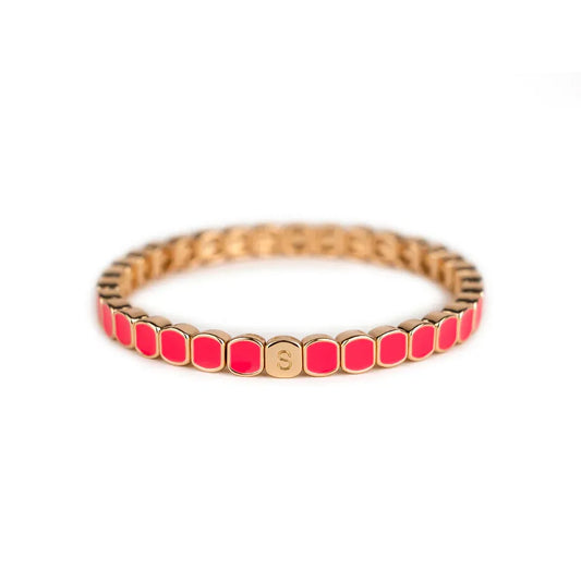 Bracelet Simone à Bordeaux Colormind Mini Rose Éclat