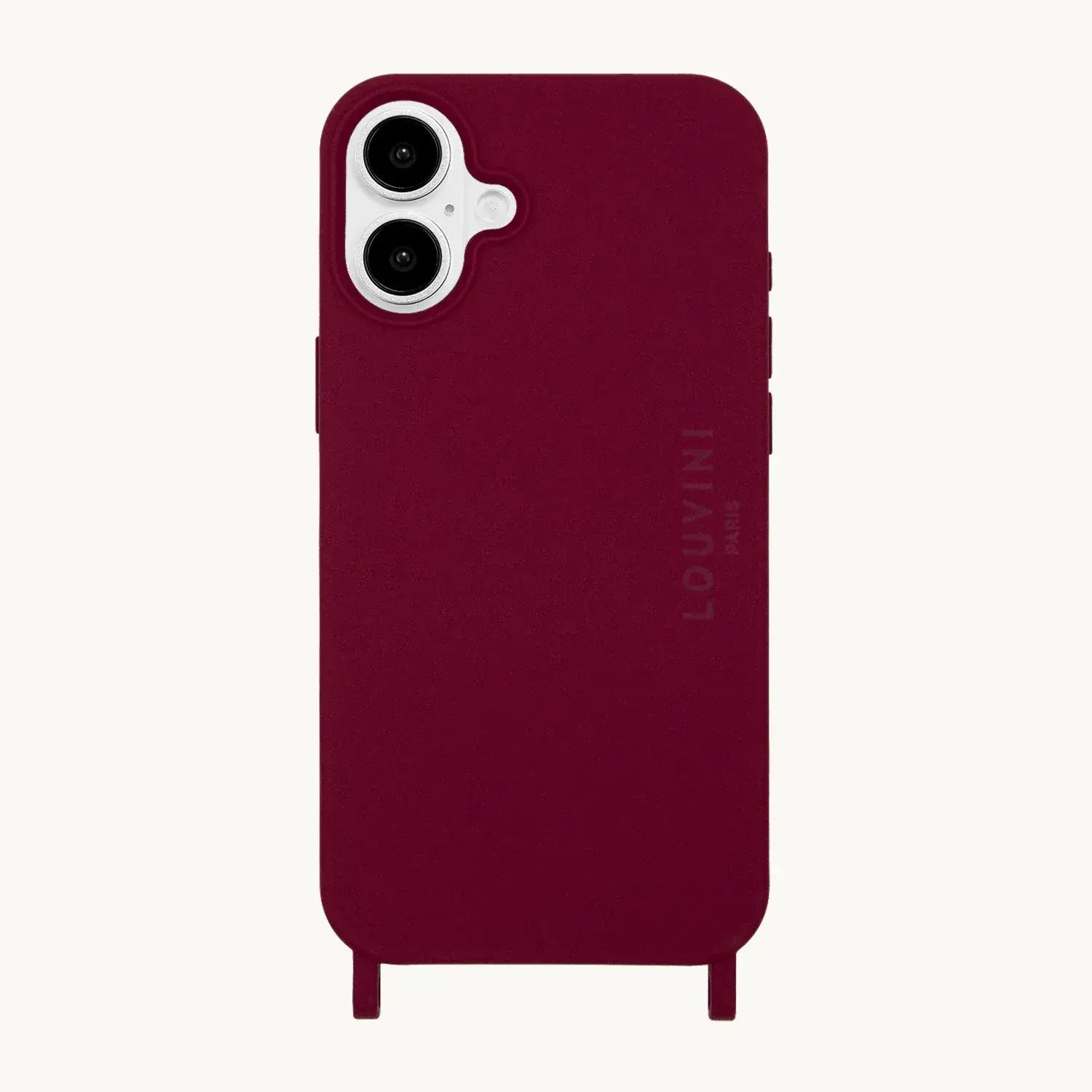 Coque Bordeaux MagSafe "Milo" pour iPhone 16 Plus