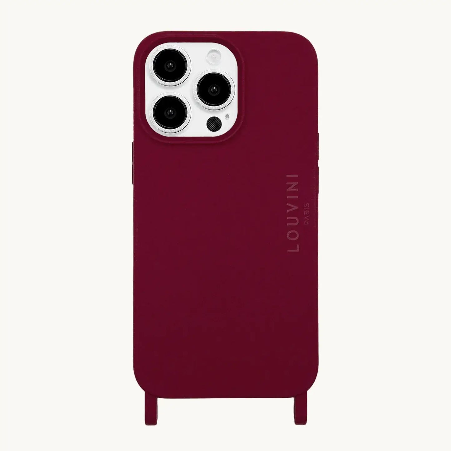 Coque Bordeaux MagSafe "Milo" pour iPhone 16 Pro Max