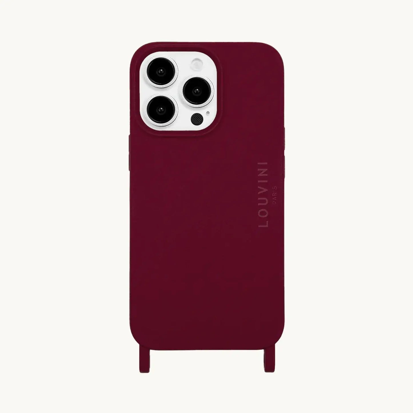 Coque Bordeaux MagSafe "Milo" pour iPhone 16 Pro