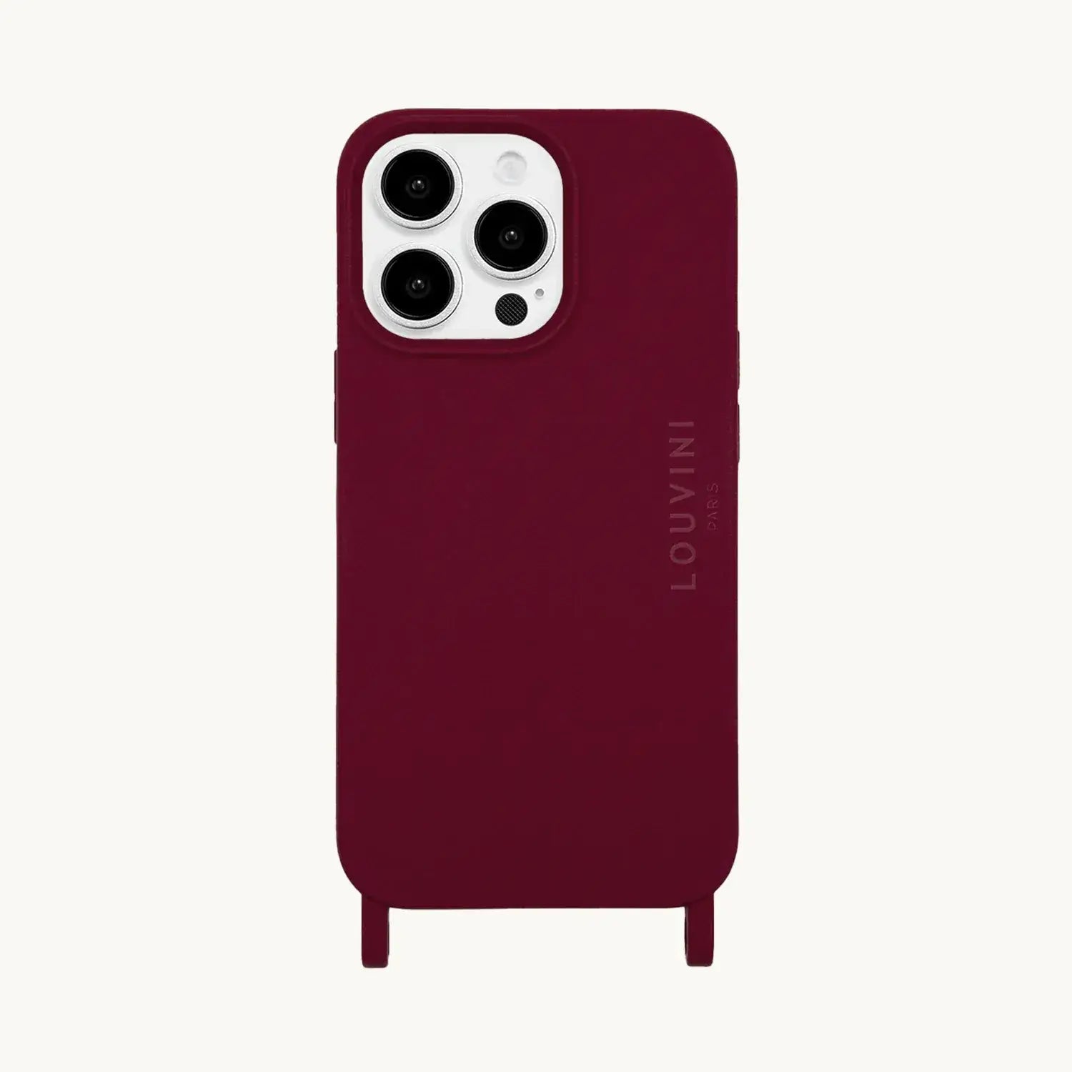 Coque Bordeaux MagSafe "Milo" pour iPhone 16 Pro