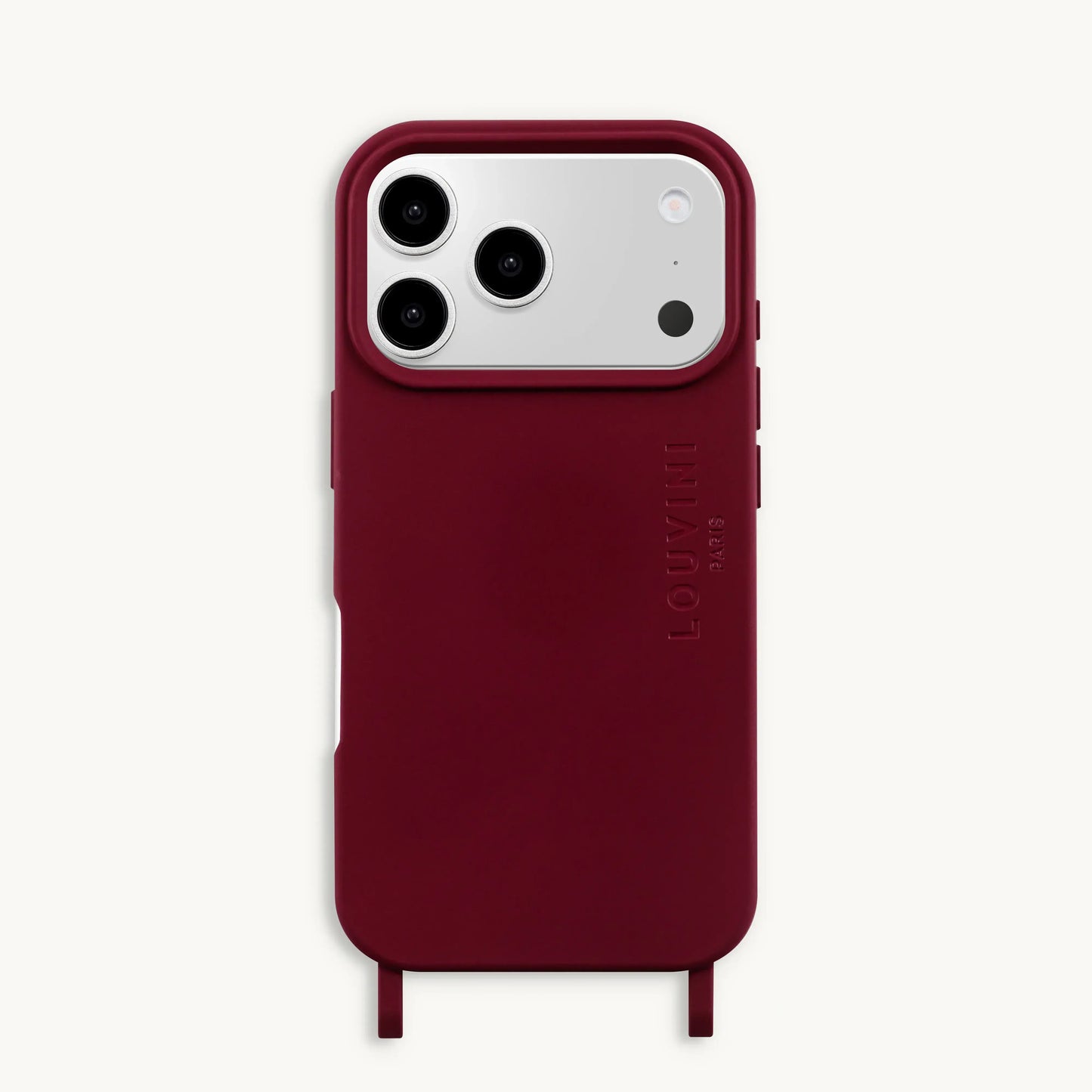 Coque Bordeaux MagSafe "Milo" pour iPhone 17 Pro