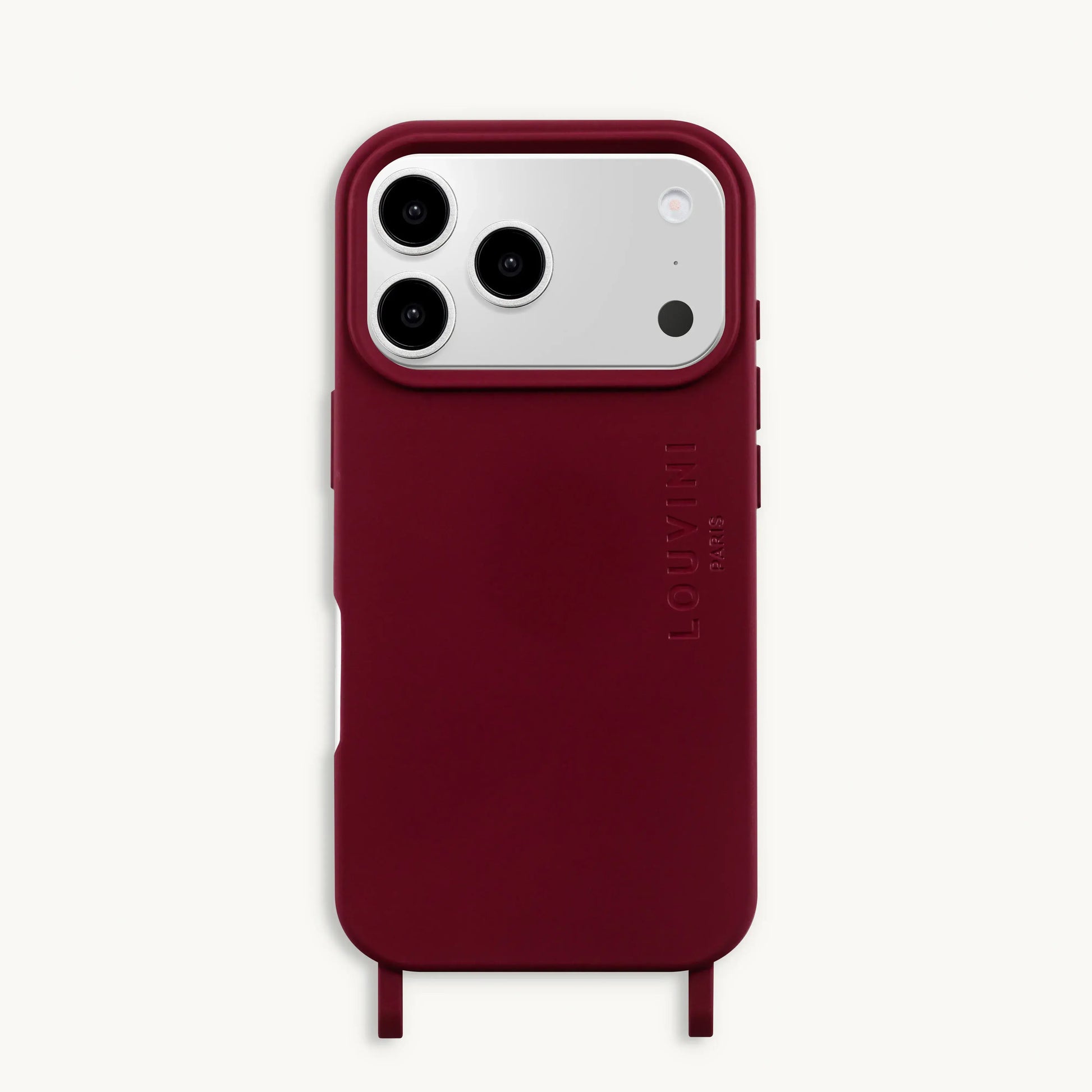Coque Bordeaux MagSafe "Milo" pour iPhone 17 Pro