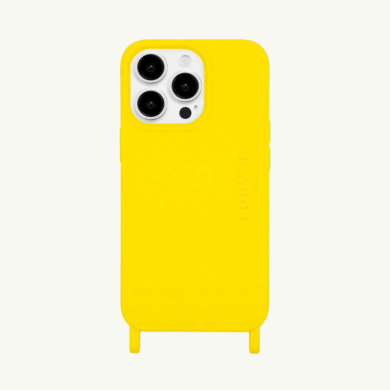 Coque pour iPhone 15 Pro Milo Jaune - Louvini