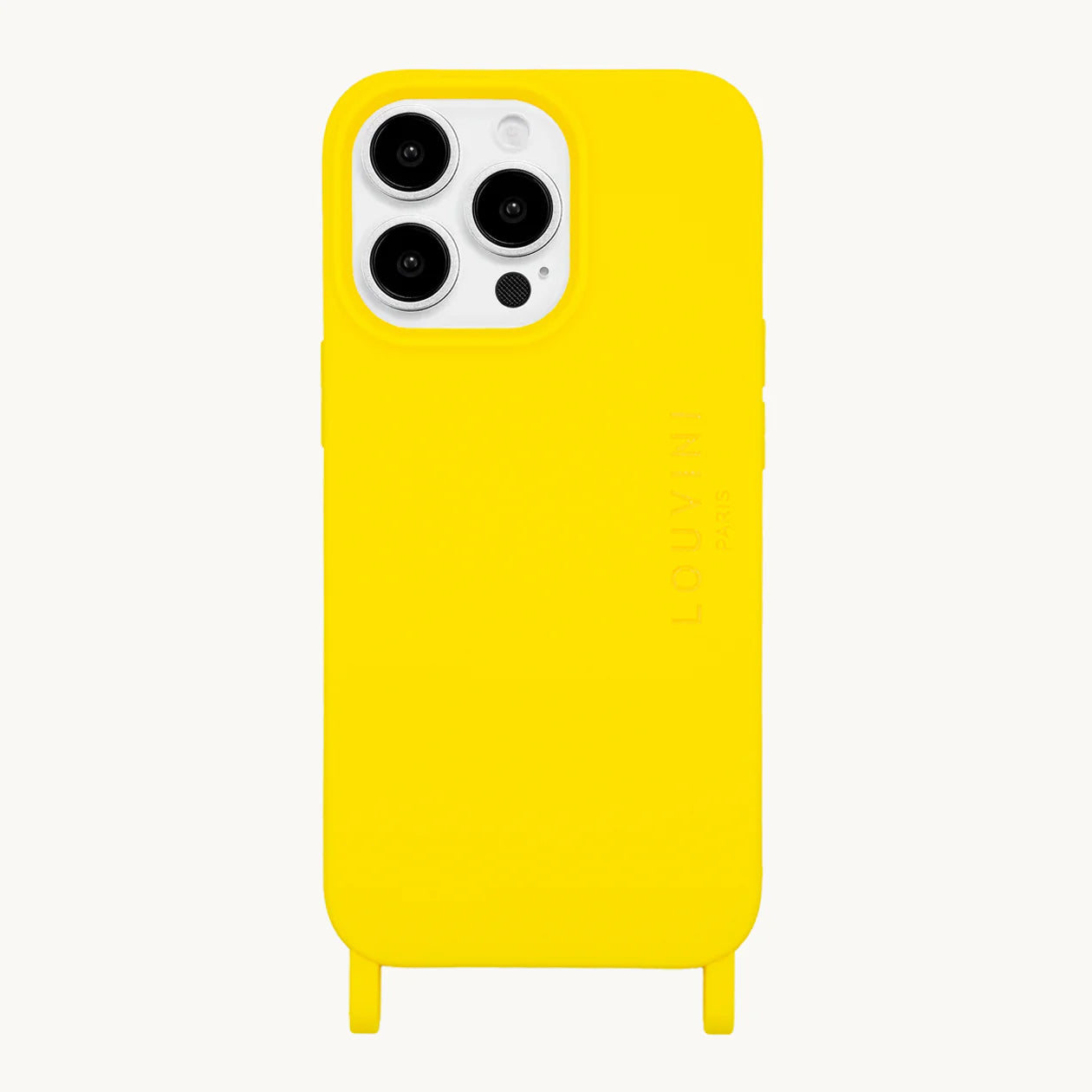 Coque pour iPhone 15 Pro Max Milo Jaune - Louvini