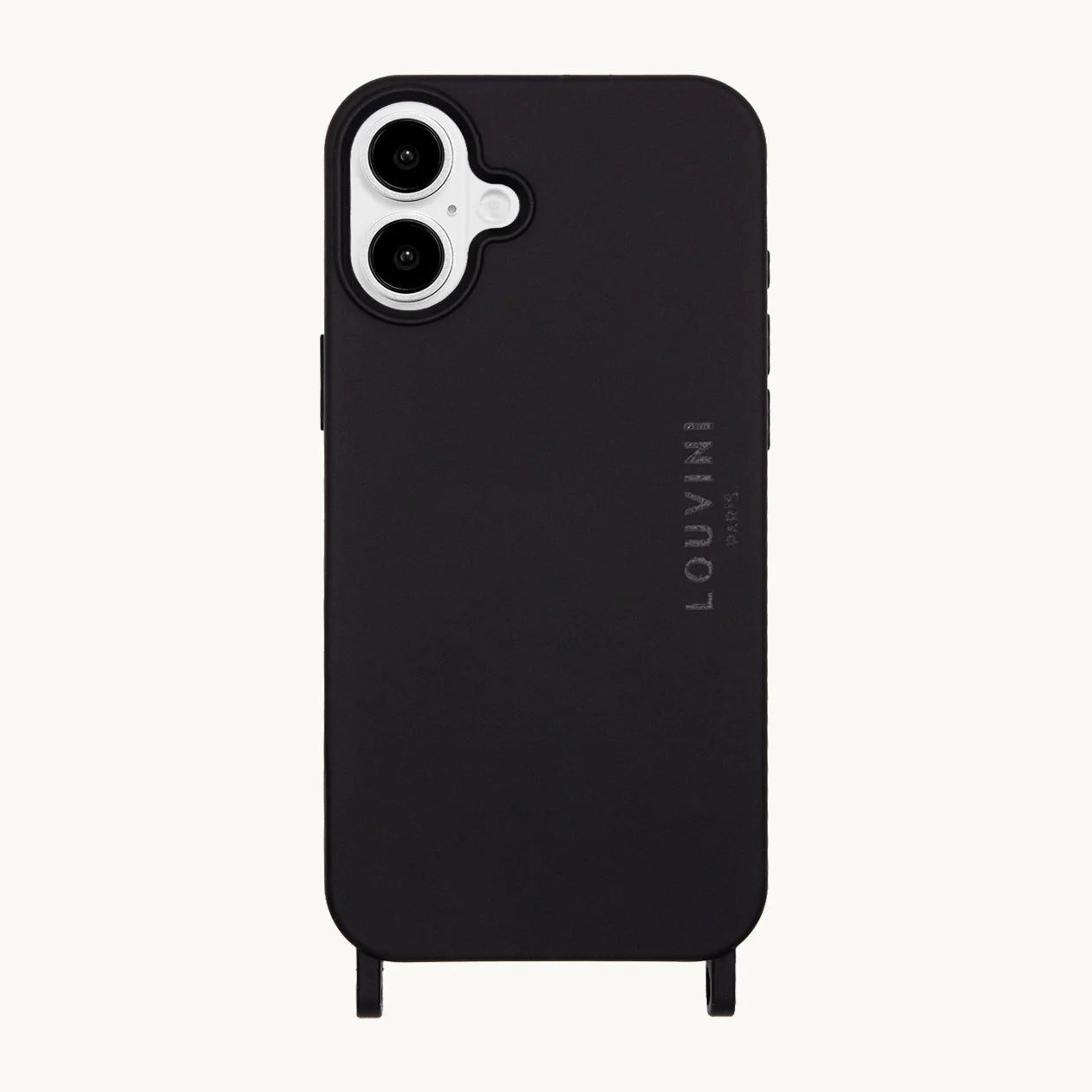 Milo Noir - Coque pour iPhone 16 plus - Louvini