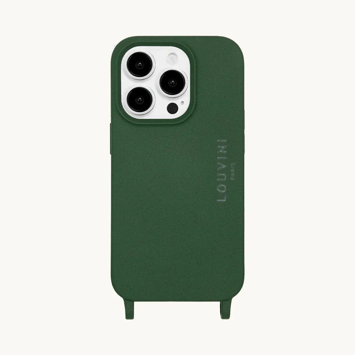 Coque Vert Olive MagSafe "Milo" pour iPhone 15 Pro