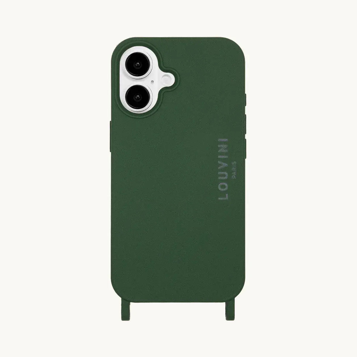 Coque Vert Olive MagSafe "Milo" pour iPhone 16