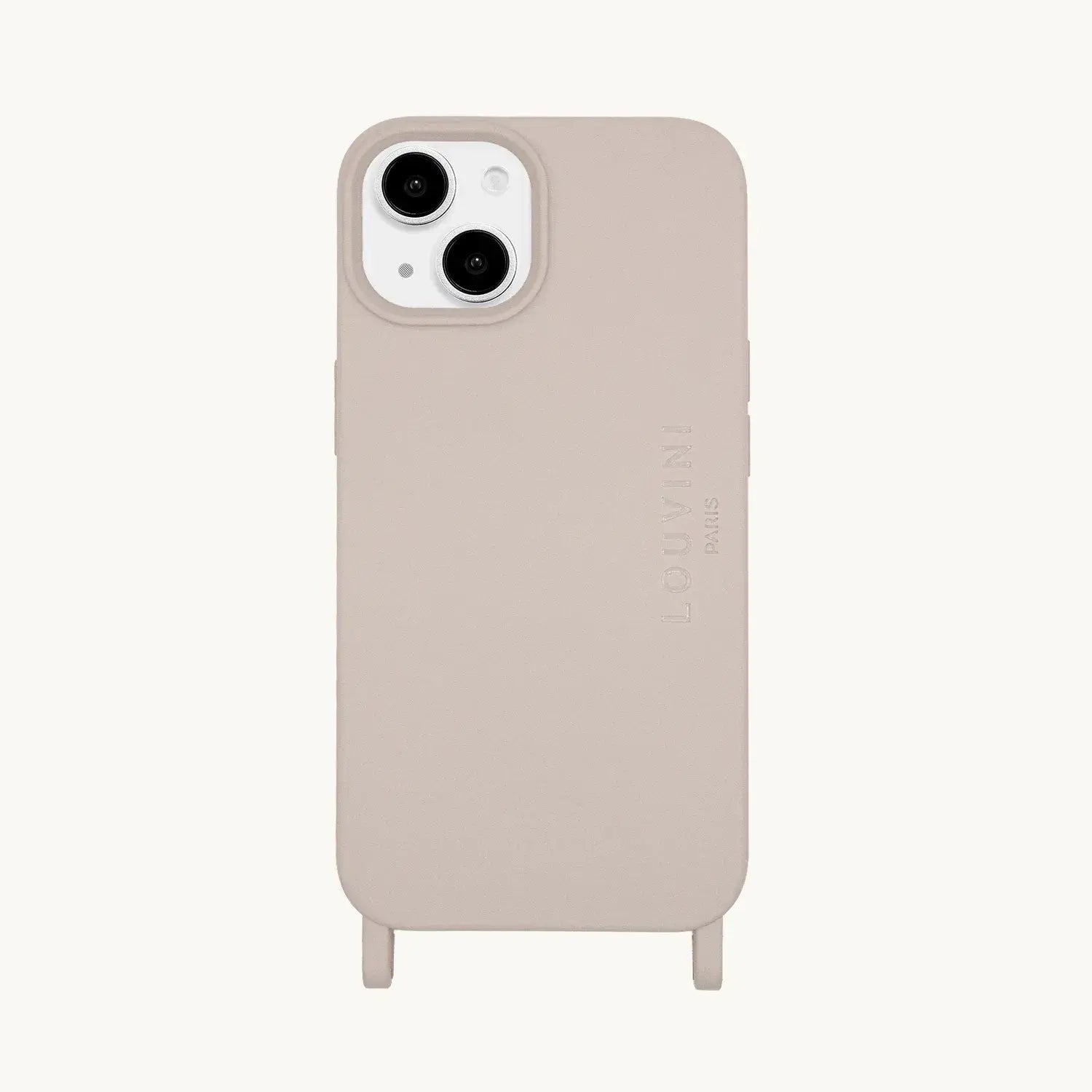 Coque Taupe MagSafe "Milo" pour iPhone 13 et 14