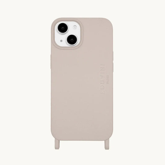 Coque Taupe MagSafe "Milo" pour iPhone 13 et 14