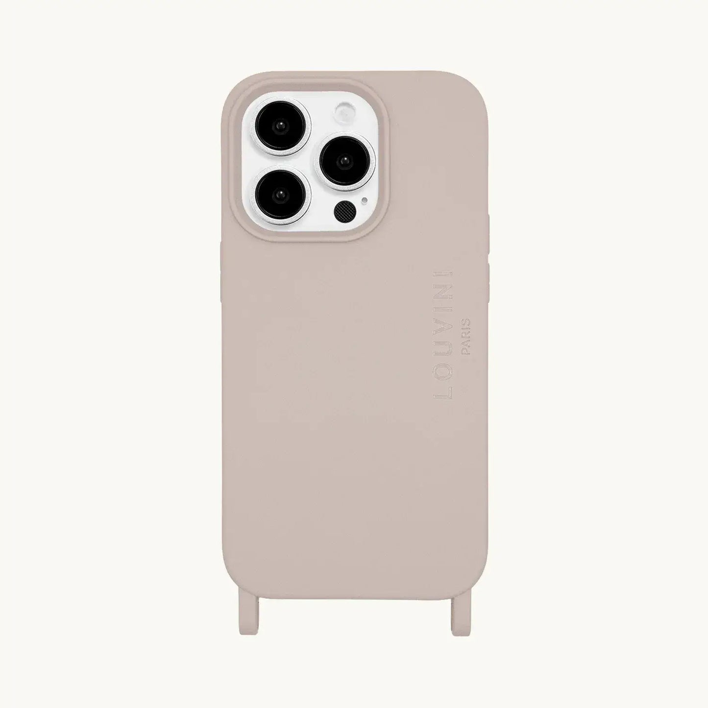 Coque Taupe MagSafe "Milo" pour iPhone 16 Pro
