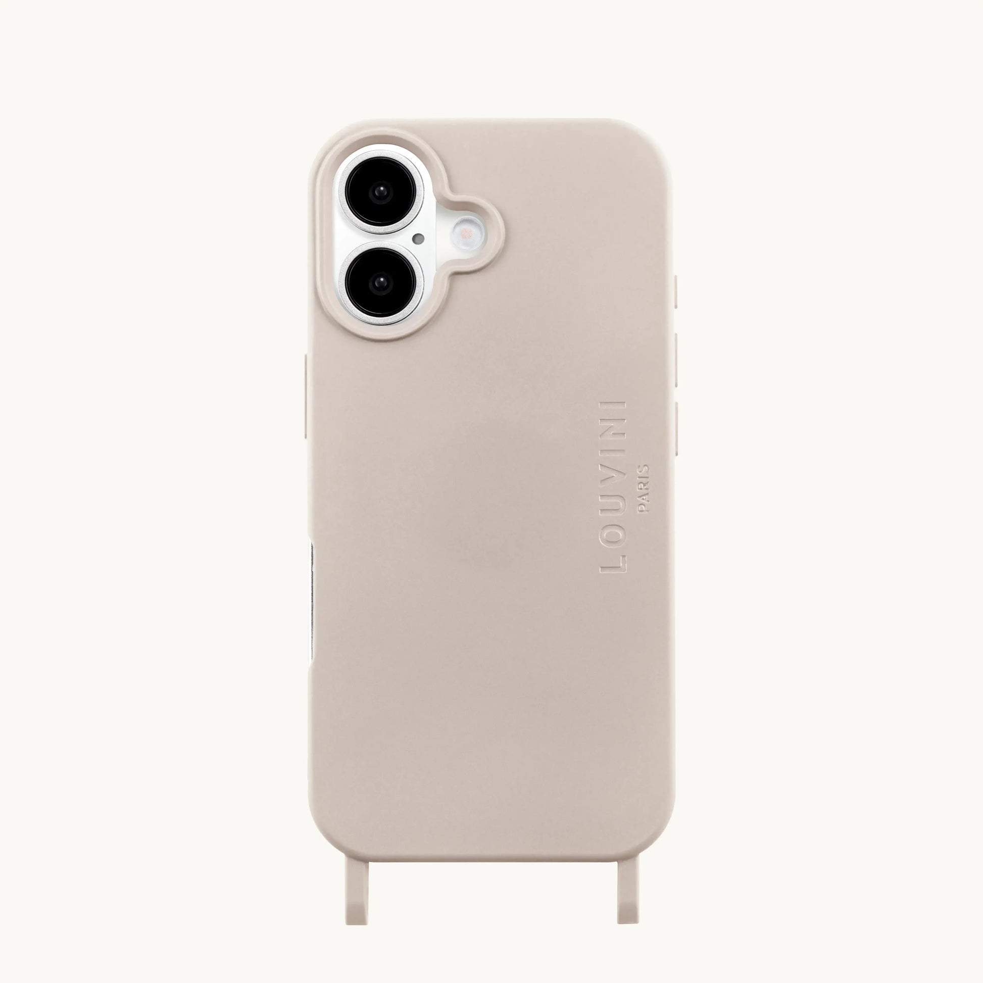 Coque Taupe MagSafe "Milo" pour iPhone 17