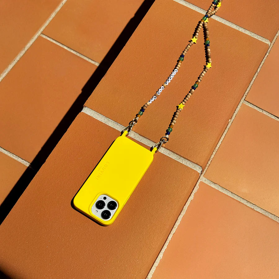 Coque pour iPhone Milo Jaune - Louvini