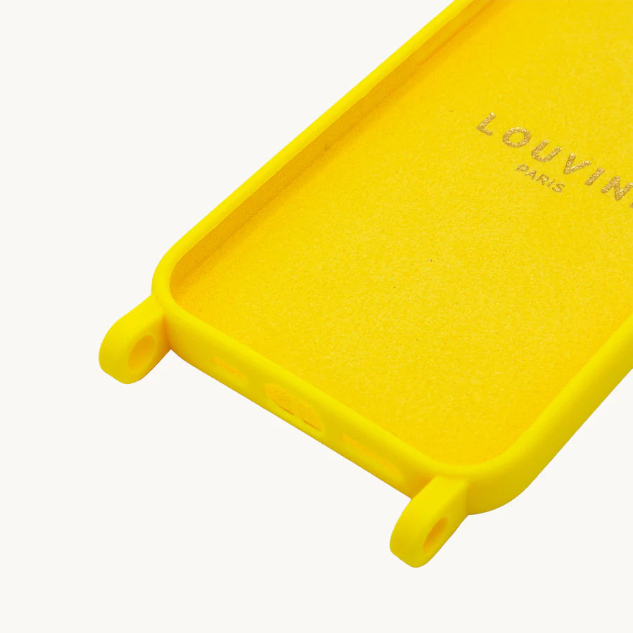 Coque pour iPhone Milo Jaune - Louvini
