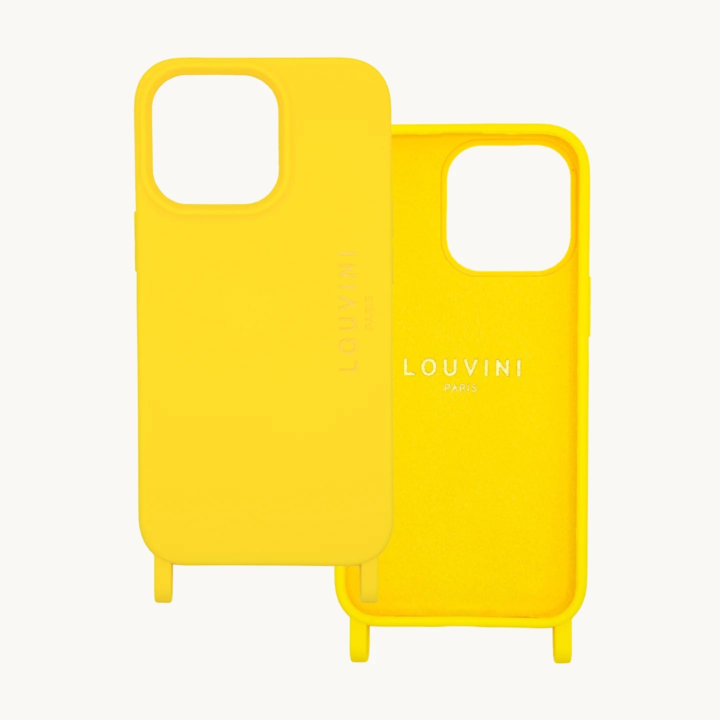 Coque pour iPhone Milo Jaune - Louvini