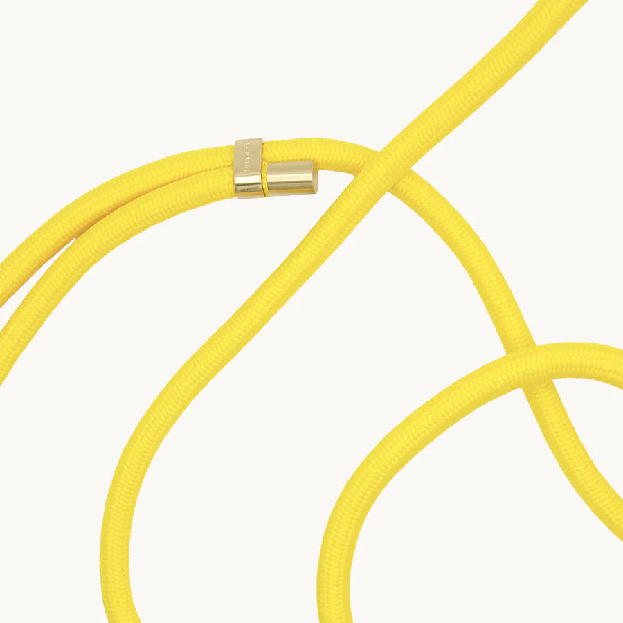 Tessa Jaune Soleil - Chaîne Bandoulière pour Coque - Louvini