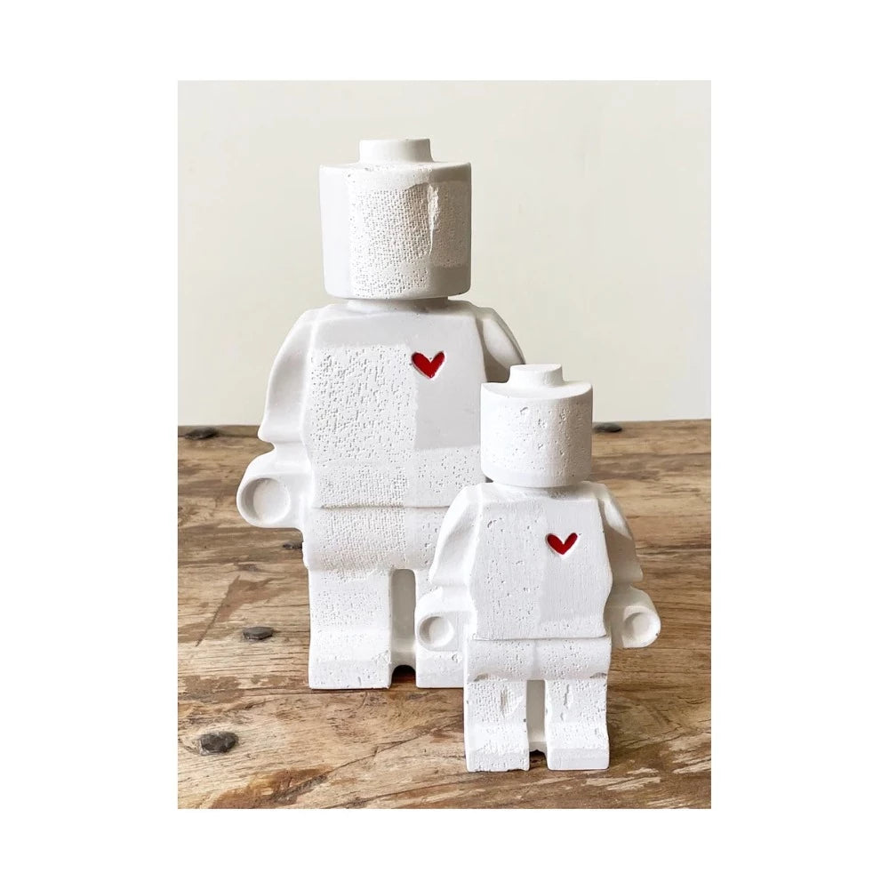 Donneur d'Amour Classique 20 et 30 cm. Figurines en plâtre - Atelier 325