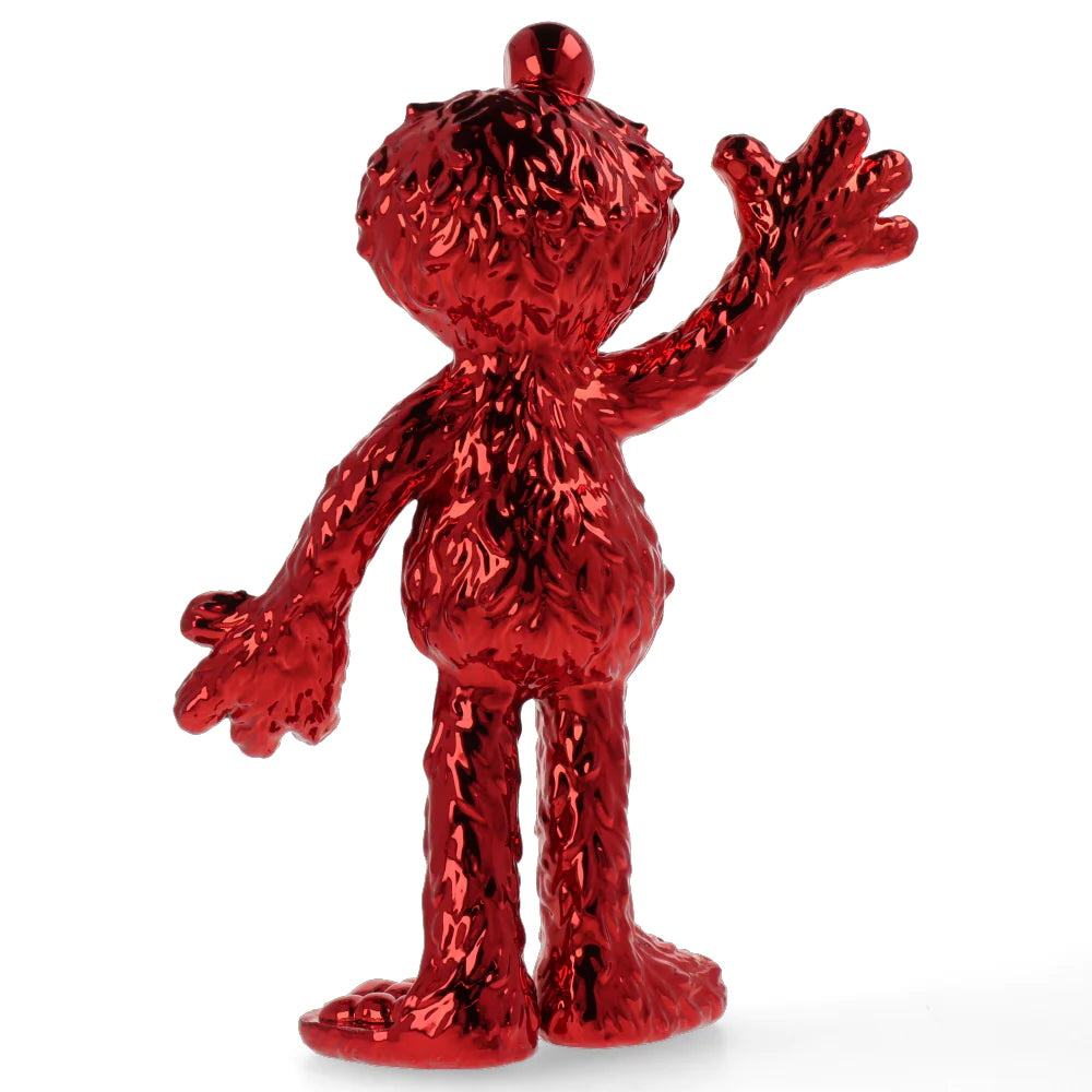 Elmo Chrome Red - Figurine en vinyl - Jason Freeny - Mighty Jaxx